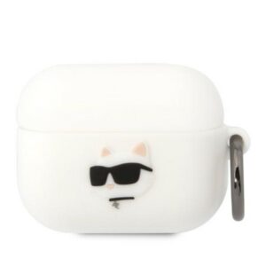 Karl Lagerfeld dėklas AirPods Pro – baltas