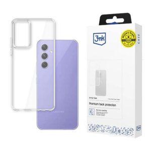 Dėklas, skirtas Samsung Galaxy A54 5G 3mk Armor Case serijai - skaidrus