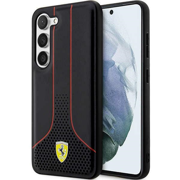 Ferrari 296P dėklas Samsung Galaxy S23 – juodas