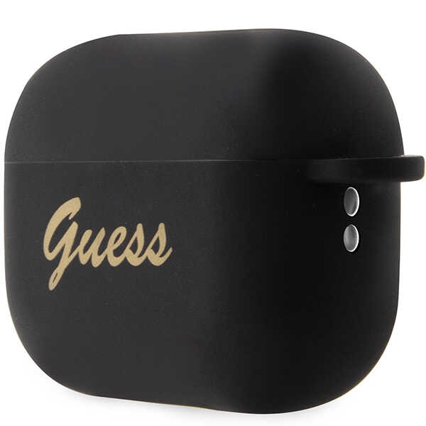 Guess silikoninis dėklas AirPods Pro 2 – juodas