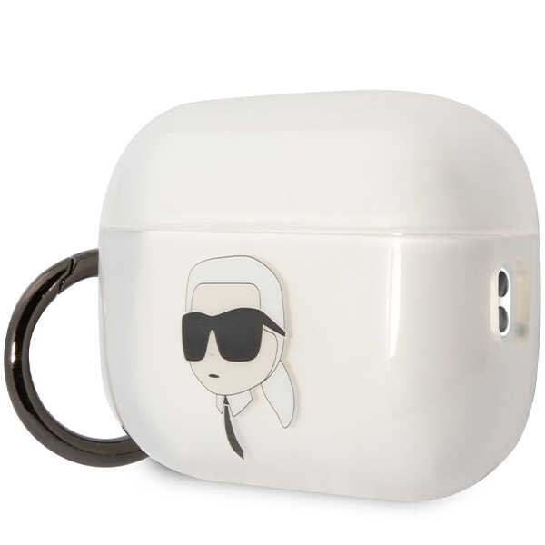 Karl Lagerfeld skaidrus dėklas AirPods Pro 2