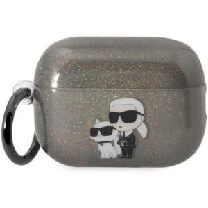 Karl Lagerfeld dėklas AirPods Pro 2 – juodas, Karl&Choupette