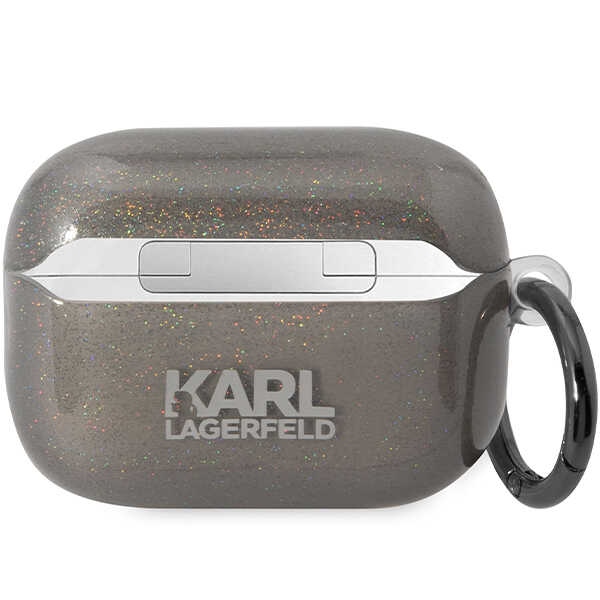 Karl Lagerfeld dėklas AirPods Pro 2 – juodas, Karl&Choupette