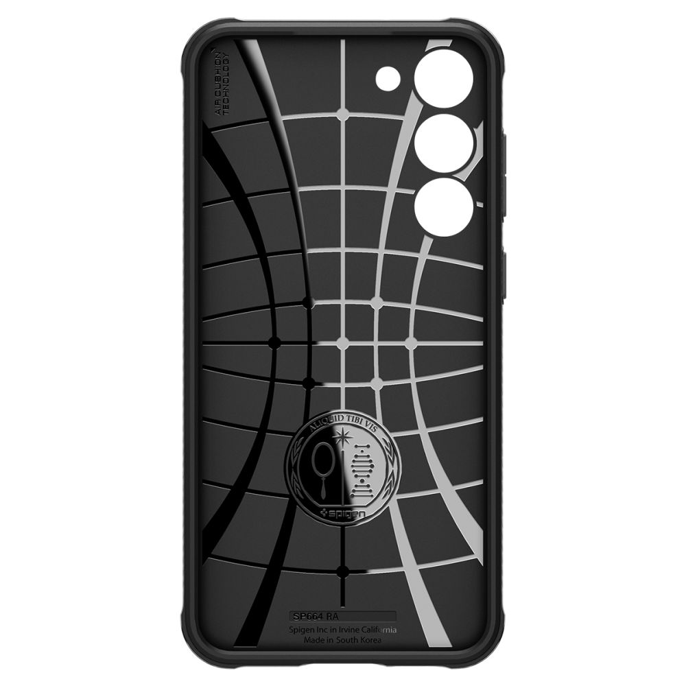 Dėklas Spigen Rugged Armor Galaxy S23, matinis juodas
