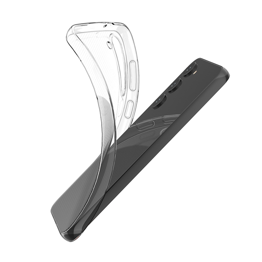 Skaidrus plonas TPU dėklas Samsung Galaxy S23 (0,5 mm)
