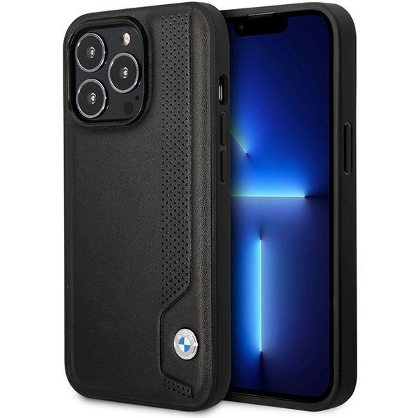 BMW odinis dėklas iPhone 14 Pro Max – juodas