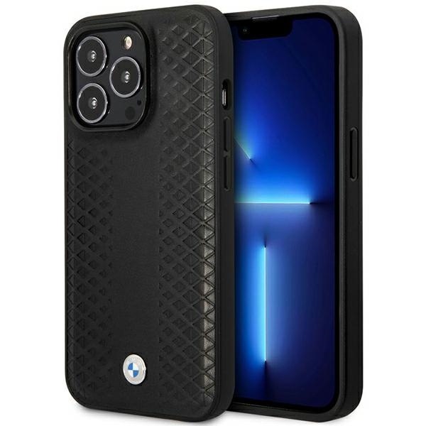 BMW odinis MagSafe dėklas iPhone 14 Pro Max – juodas
