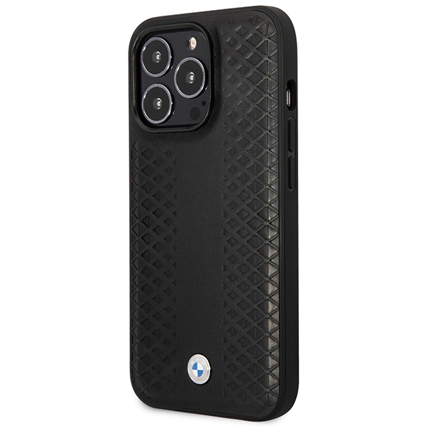BMW odinis MagSafe dėklas iPhone 14 Pro Max – juodas