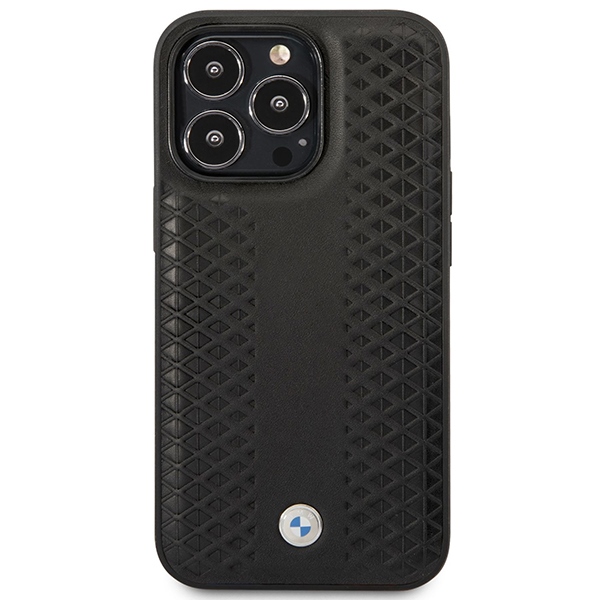 BMW odinis MagSafe dėklas iPhone 14 Pro Max – juodas