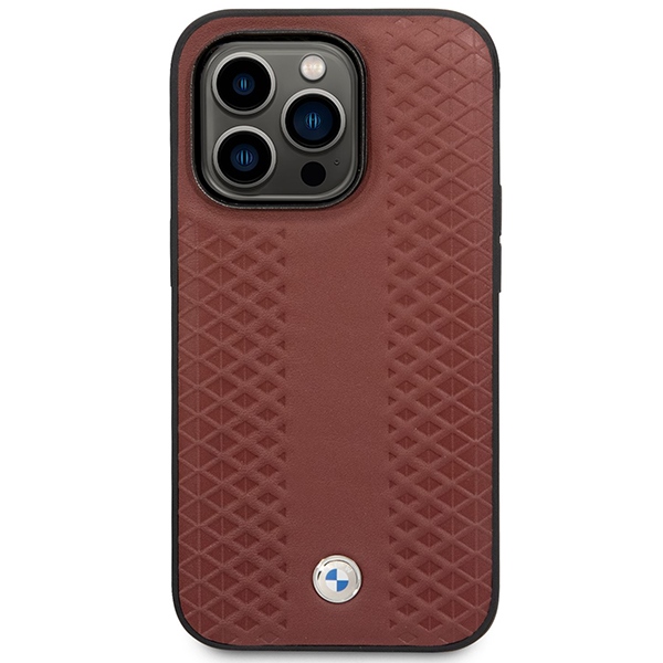 BMW MagSafe dėklas iPhone 14 Pro Max – bordo