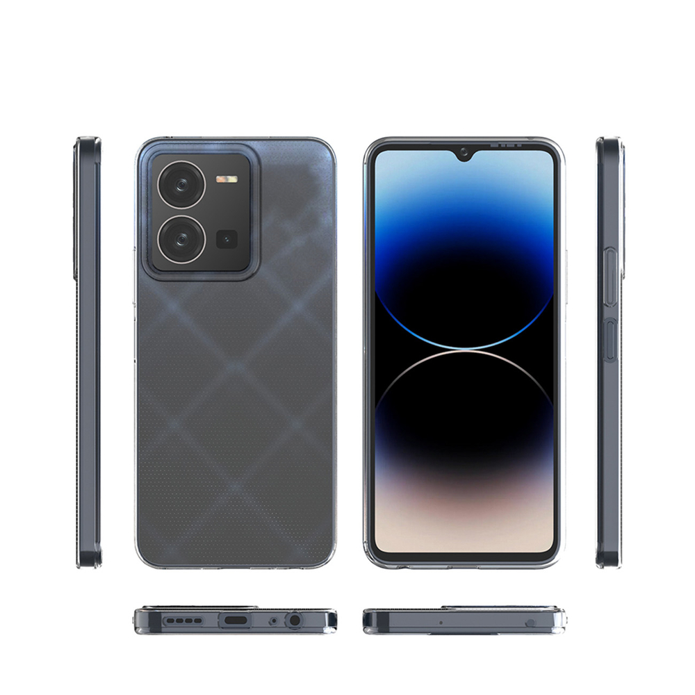 Itin skaidrus 0.5mm dėklas, skirtas Vivo Y35 / Vivo Y22 / Vivo Y22s Plonas dangtelis skaidrus