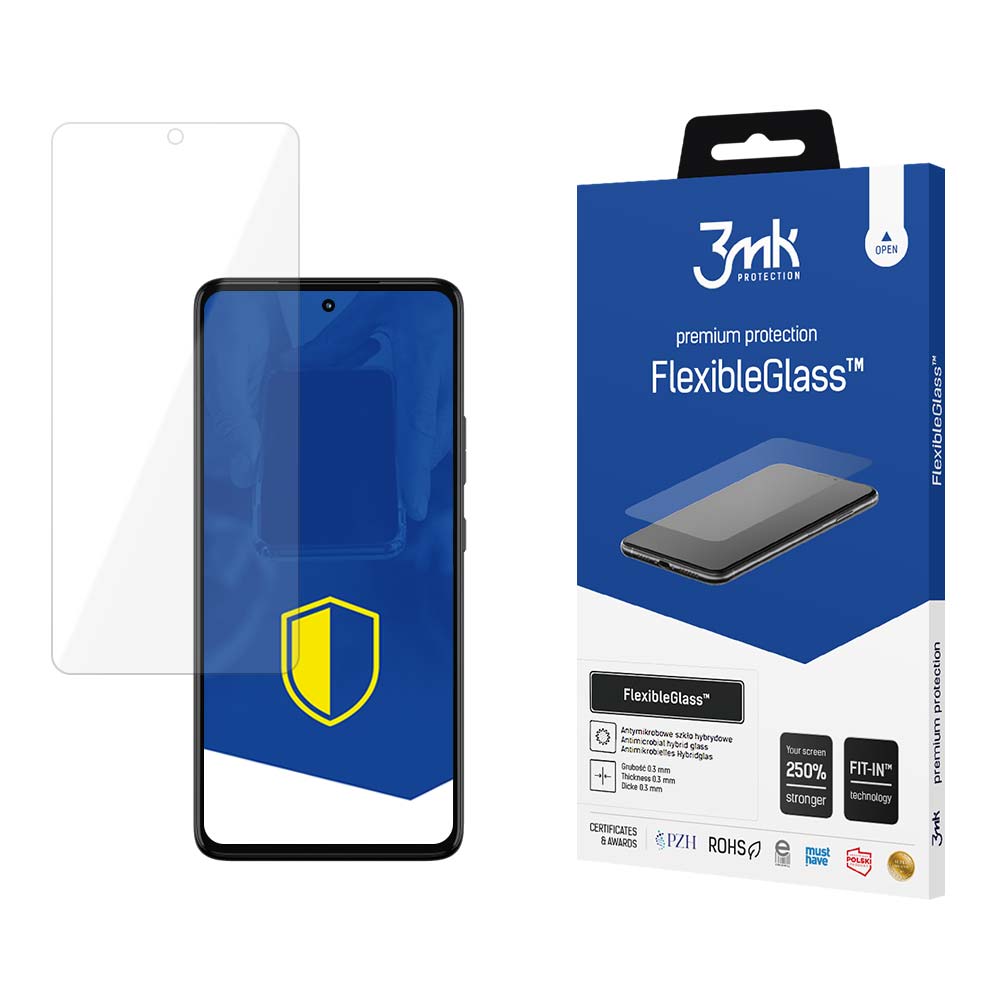 3mk FlexibleGlass™ hibridinis stiklas, skirtas Motorola Moto G72