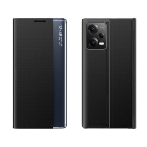 Atverčiamas dėklas su stovu Redmi Note 12 5G / Poco X5 5G – juodas