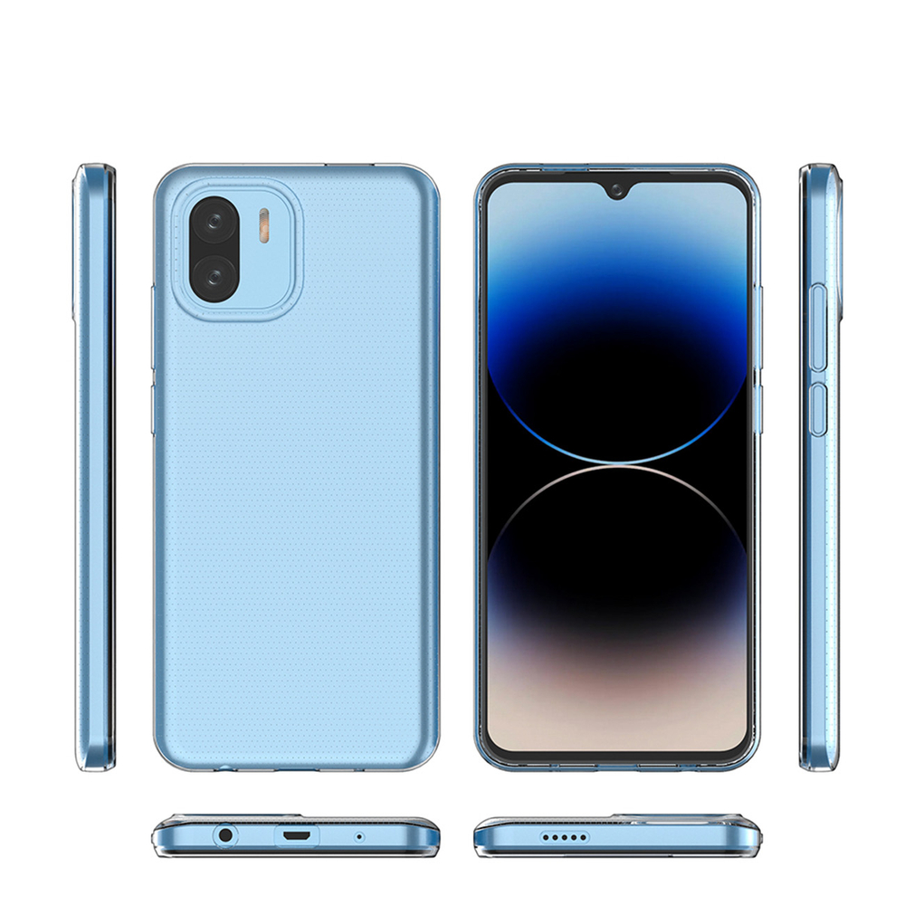 Skaidrus 0,5 mm TPU dėklas Xiaomi Redmi A2/A1