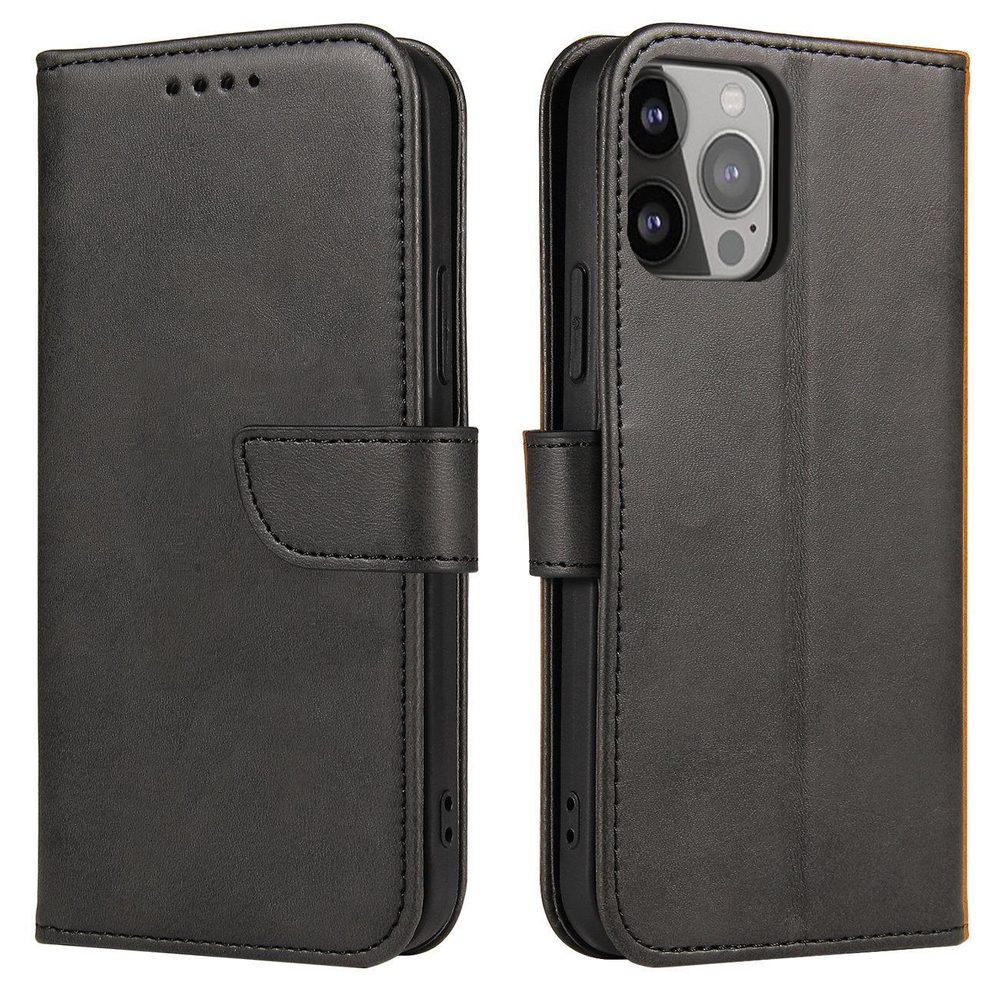 Magnetinis atverčiamas dėklas Realme GT Neo 5/GT3 – juodas