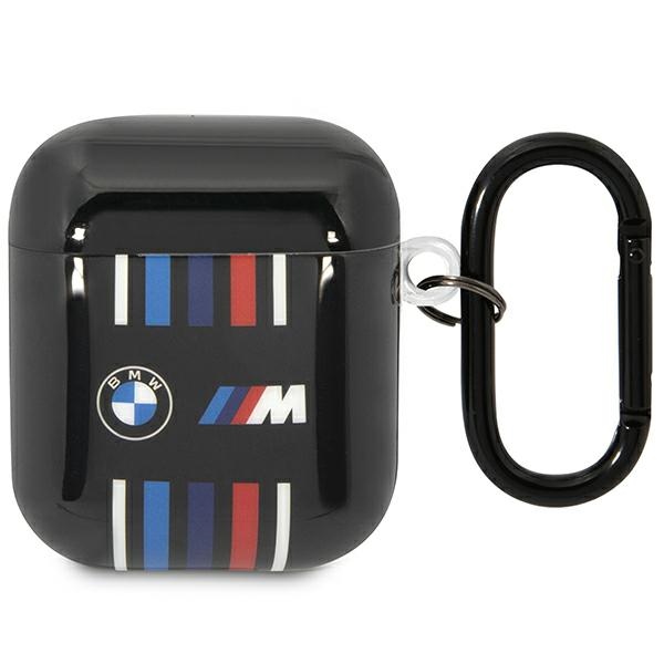 BMW AirPods 1/2 dėklas – juodas, M linijos