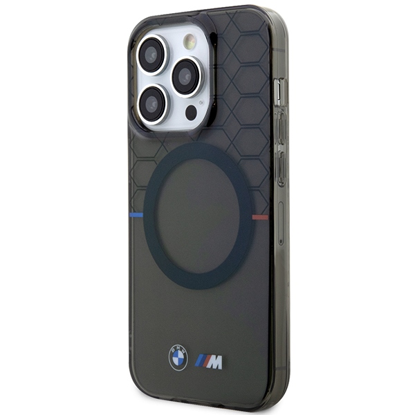 BMW MagSafe dėklas iPhone 14 Pro – pilkas