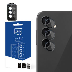 3mk Lens Protection Pro kameros dangtelis, skirtas Samsung Galaxy A14 / A34 5G – juodas