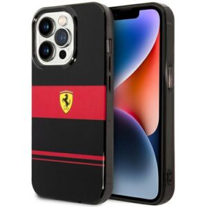 Ferrari MagSafe dėklas iPhone 14 Pro Max – juodas