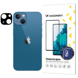 Wozinsky 9H kameros stiklas iPhone 15 Plus – juodas