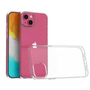 Skaidrus TPU dėklas iPhone 15 Plus „Ultra Clear“ 0,9 mm