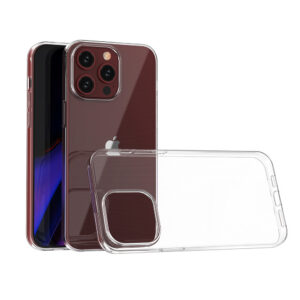 Skaidrus TPU dėklas iPhone 15 Pro Max – Ultra Clear 0,9 mm
