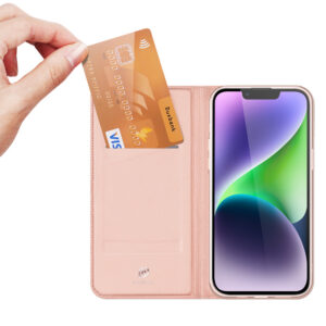 Dux Ducis Skin Pro dėklas iPhone 15 Plus – rožinis