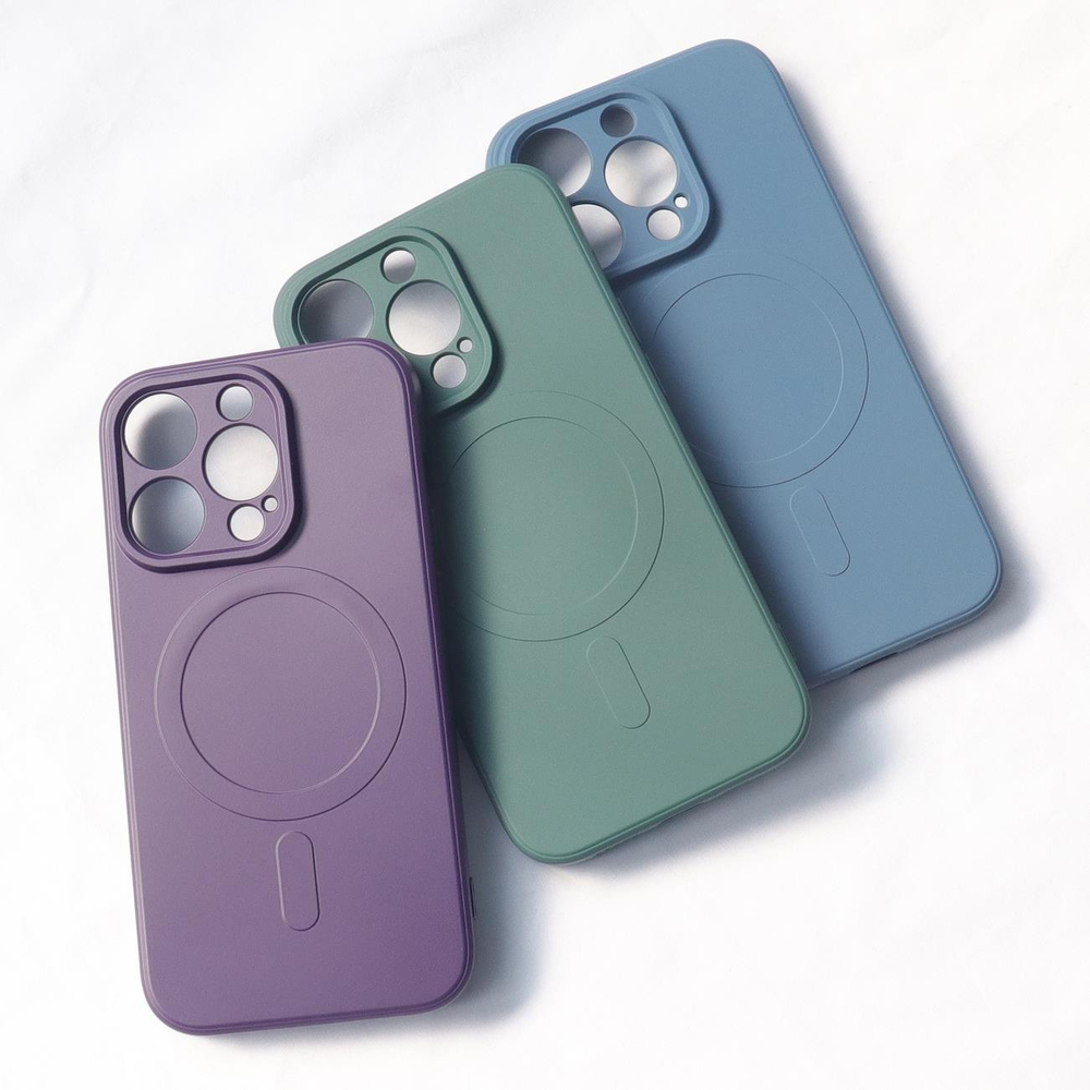MagSafe silikoninis dėklas iPhone 15 Pro Max – kreminis