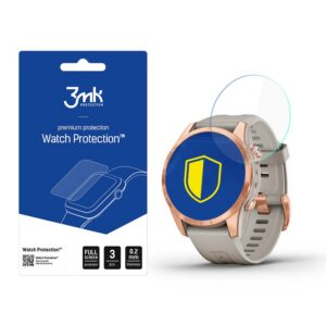 Garmin Fenix 7S Pro Solar – 3mk Watch Protection™ v. FlexibleGlass Lite