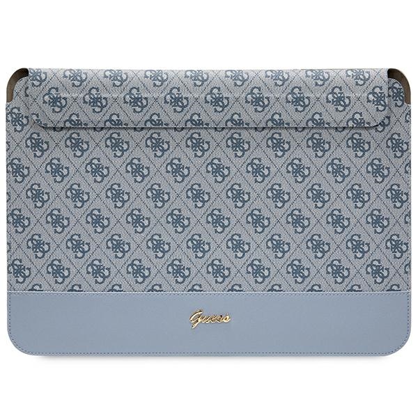 Guess 4G Stripe Metal Logo dėklas 14" nešiojamajam kompiuteriui - mėlynas