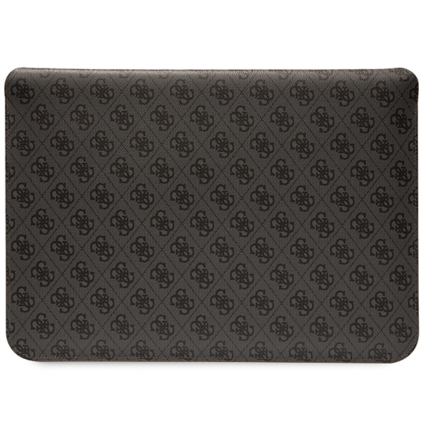 Guess 4G Stripe Metal Logo dėklas 14" nešiojamajam kompiuteriui - juodas