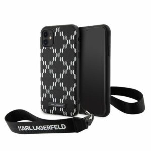 Karl Lagerfeld dėklas iPhone 11/XR – juodas