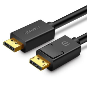 Ugreen DP102 10244 DisplayPort 1.2 4K / DisplayPort 1.2 4K laidas 1 m - Juodas