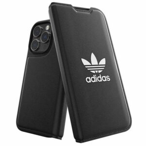 Adidas atverčiamas dėklas iPhone 14 Pro – juodas