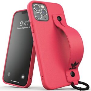 Adidas OR Hand Strap dėklas iPhone 12/12 Pro – rožinis