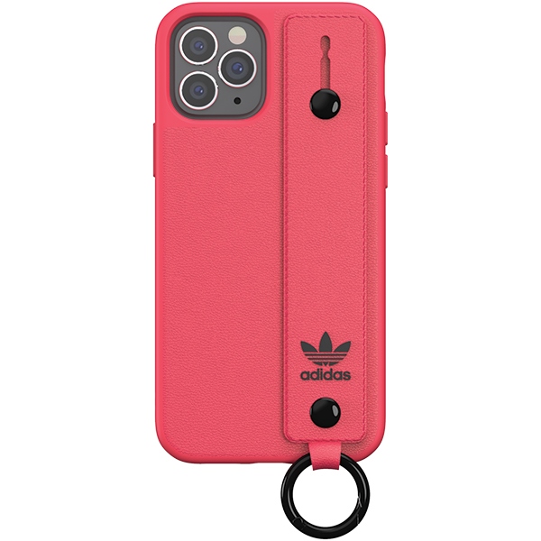 Adidas OR Hand Strap dėklas iPhone 12/12 Pro – rožinis