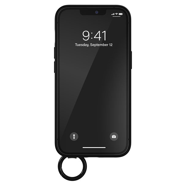 Adidas OR dėklas su dirželiu iPhone 13/13 Pro, juodai žalias