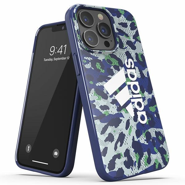 Adidas dėklas iPhone 13/13 Pro – mėlynas