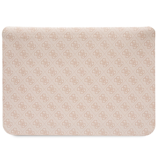 Guess 4G Printed Stripes dėklas 14" nešiojamajam kompiuteriui - rožinis