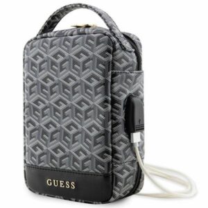 Guess krepšys GUHBHGCFSEK Organizer juodas/juodas GCube Stripe