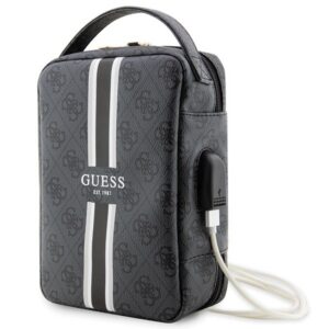 Guess Bag GUHBP4RPSK Organizatorius juoda/juoda 4G Printed Stripes