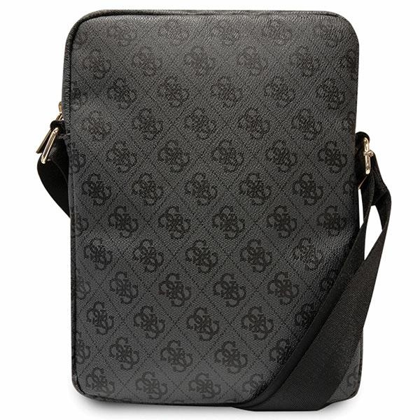 Guess Krepšys GUTB10P4RPSK 10" juoda/juoda 4G Stripes planšetinio kompiuterio krepšys