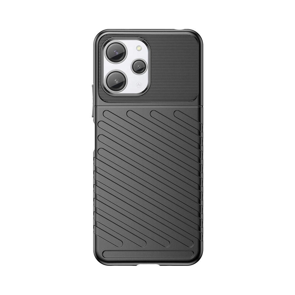 Thunder Case TPU dėklas Xiaomi Redmi 12 – juodas