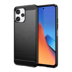 Karboninis dėklas Xiaomi Redmi 12 – juodas