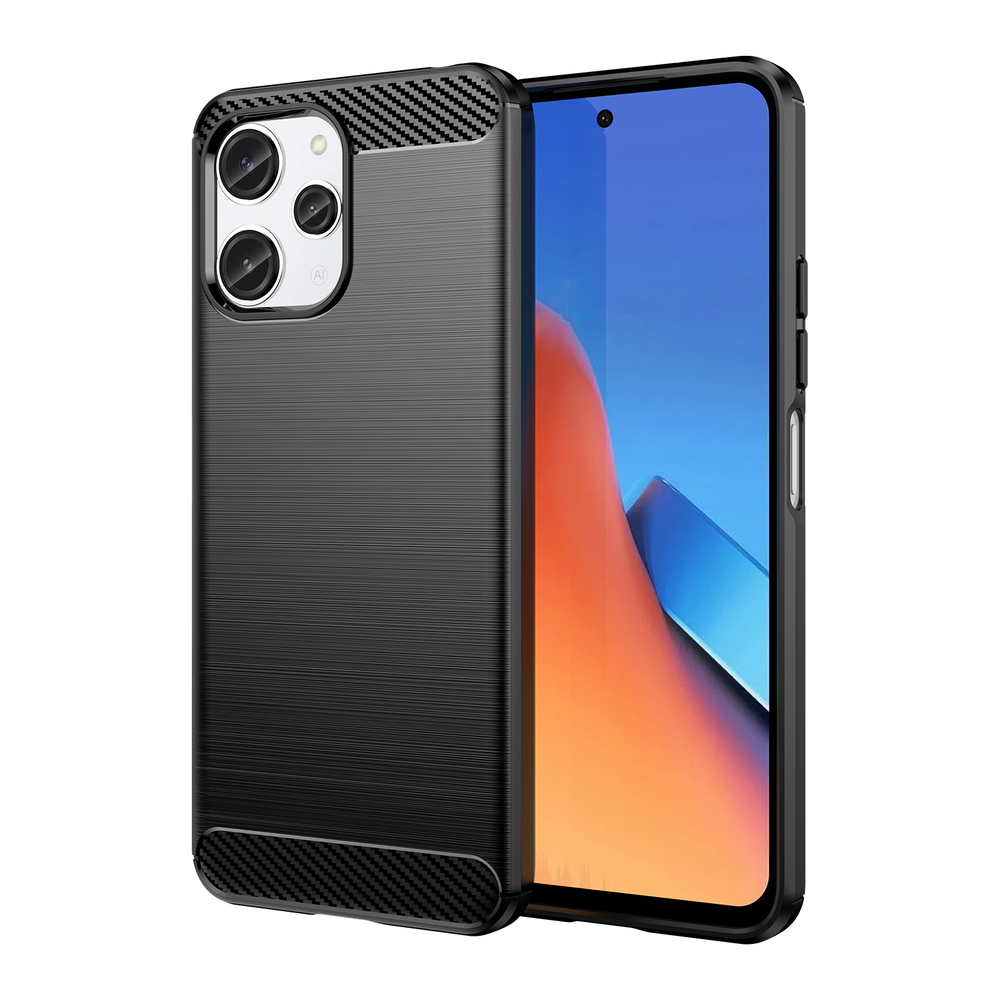 Karboninis dėklas Xiaomi Redmi 12 – juodas