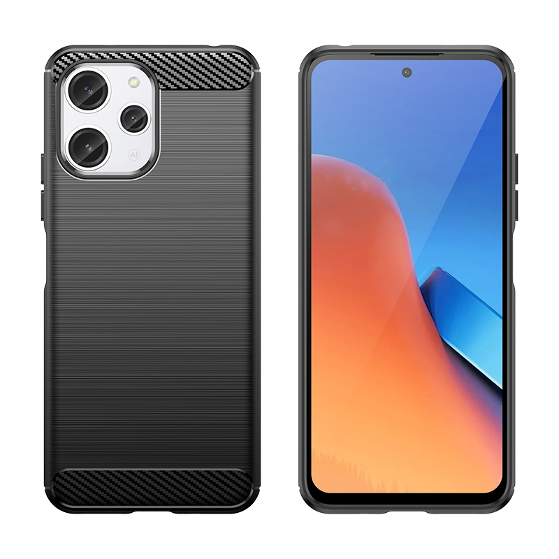 Karboninis dėklas Xiaomi Redmi 12 – juodas