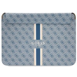 Guess 4G Printed Stripes dėklas 16" nešiojamajam kompiuteriui - mėlynas