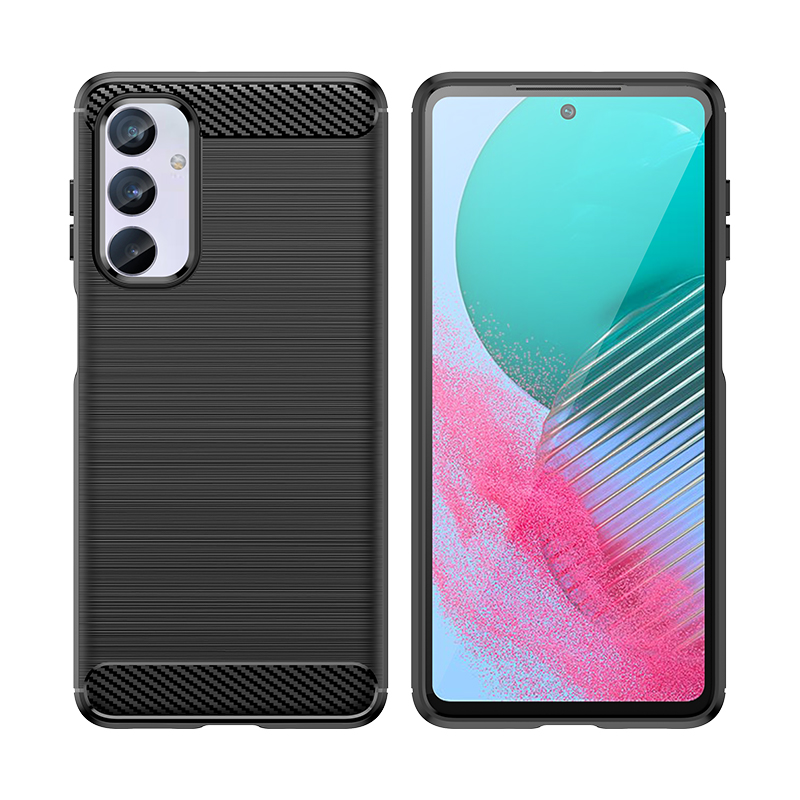 Anglies rašto dėklas Samsung Galaxy M54 – juodas