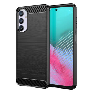 Anglies rašto dėklas Samsung Galaxy M54 – juodas
