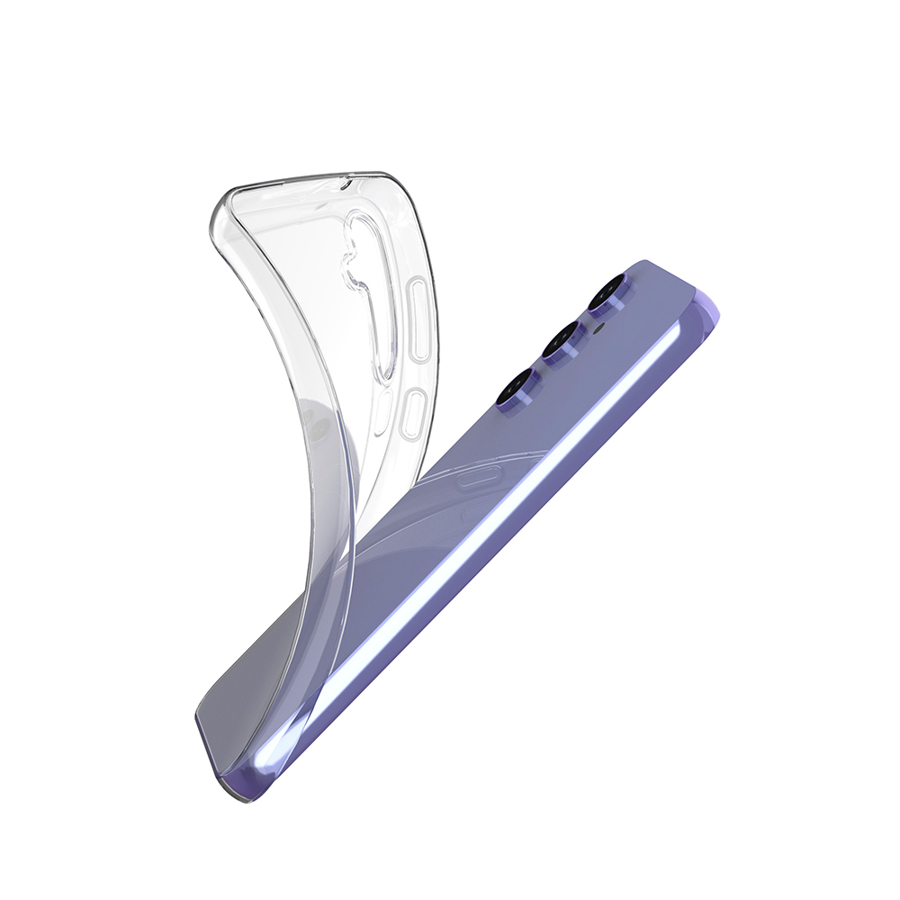Skaidrus silikoninis dėklas Samsung Galaxy S23 FE